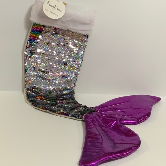 Sequined Mermaid Trail Stocking - Picture 2 of 2